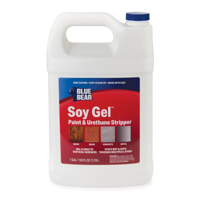Soy Gel Paint and Urethane Stripper - Size:1 Gallon